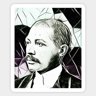 George Washington Williams Black And White Portrait | George Washington Williams Artwork 3 Magnet